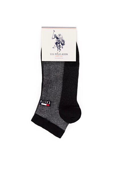 U.S. Polo Assn. Men's Black Socks