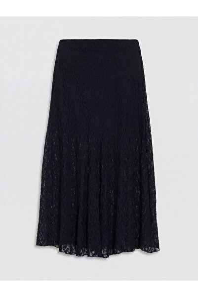 LC Waikiki Sparkling Choices by Shining Store Ruched Flared Skirt with Waist ...