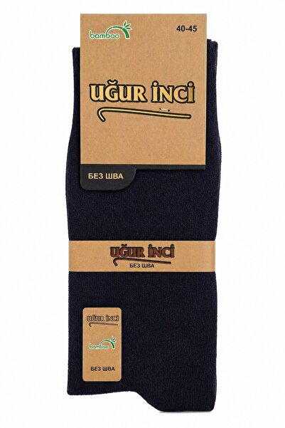 Uğur İnci Classic Bamboo Men's Socks – Breathable, Anti-Sweat, Soft and Durab...