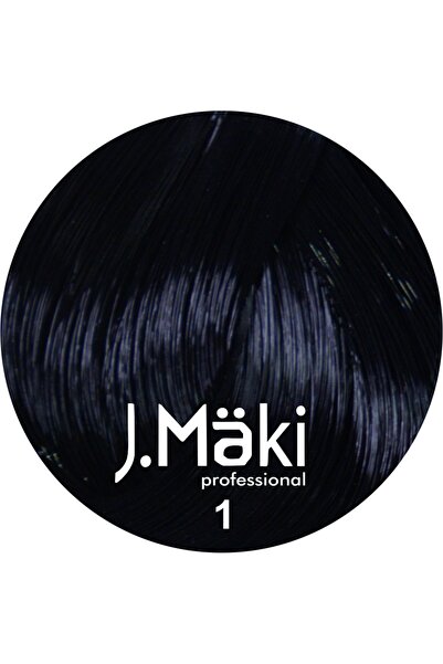 J.Mäki professional J.Maki Επαγγελματική βαφή μαλλιών 1 μαύρο
