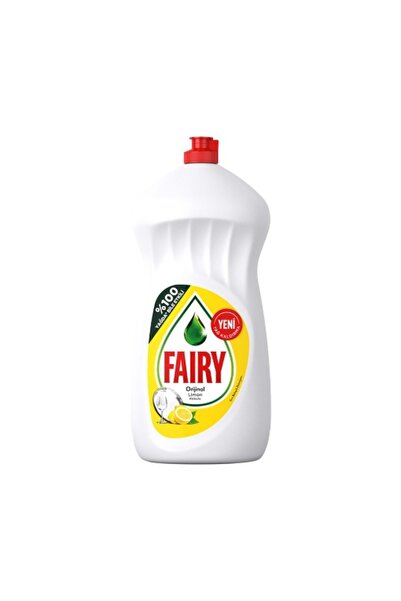 Fairy عبوة من 6 قطع من سائل غسيل الأطباق 1500 مل. ليمون