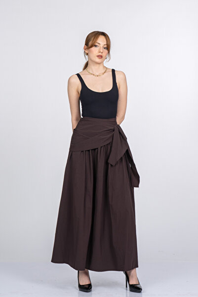 MissVina Φούστα Alora από ύφασμα αλεξίπτωτου με λεπτομέρεια δεσίματος