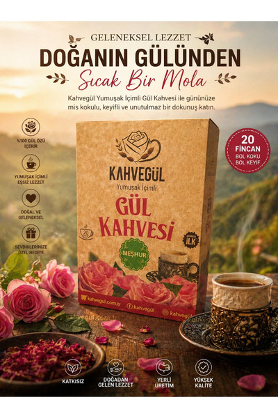 EYLÜLZADE GÜL KAHVESİ YUMUŞAK İÇİM