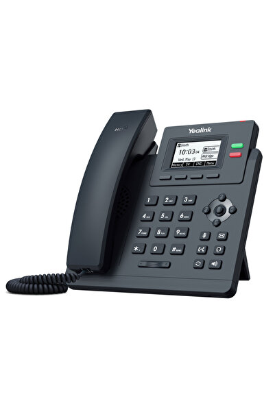 Yealink SIP-T31P, Masaüstü, Kablolu IP TELEFON, Siyah, 2.3" Siyah Beyaz ...
