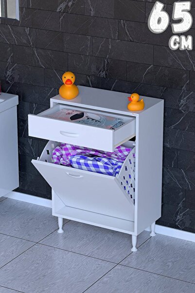 Modilayn 1 Çekmece, Kirli Sepetli, Çok Amaçlı Banyo & Mutfak Dolabı (14 Farkl...