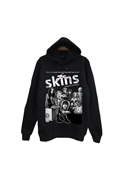 fame-stoned Skins - Σειρά - Φούτερ με στάμπα ταινίας, Unisex, 100% βαμβακερό,...