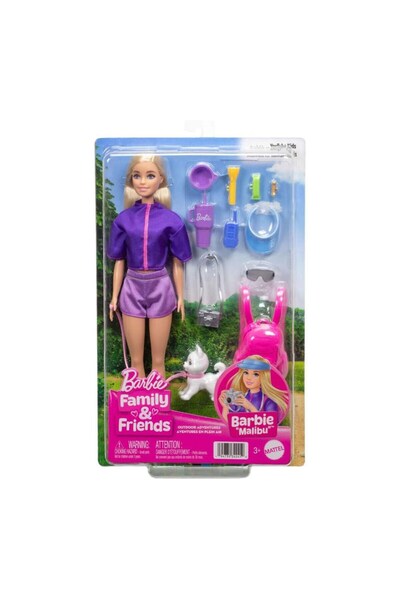 Barbie "Malibu" Bebek ve Aksesuarlar JJV59