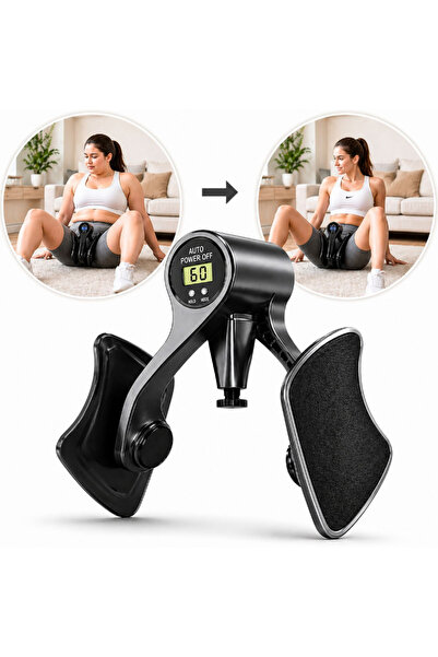MultiZone Dijital Kegel Egzersiz Fitness Spor Aleti Bacak Basen Kalça Sıkılaş...