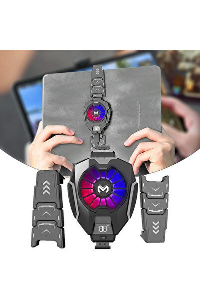 ozbience Memo DL05 Dijital Göstergeli Kablolu Tablet ve iPad Soğutucu Fan