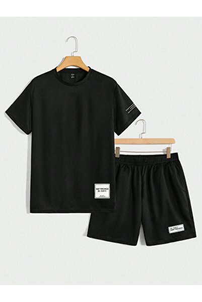 macklin Unisex Deep Feelings Printed Special Design Oversize Μπλουζάκι και Σο...