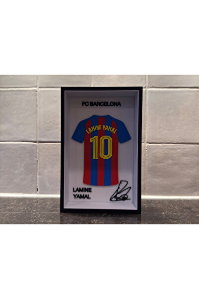 NorthEdge3D Yamal Lamine | FC BARCELONA | Futbol Forma Tablo | Masa Dekoru | ...