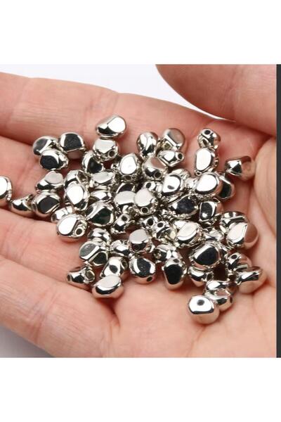 yiğit aksesuar Ασημένιο ίσιο περιμετρικό μαργαριτάρι Υλικό κατασκευής κοσμημά...