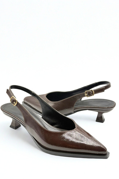 Long Star Γυναικεία παπούτσια με τακούνι σε καφέ χρώμα από τη μάρκα Manifest ...