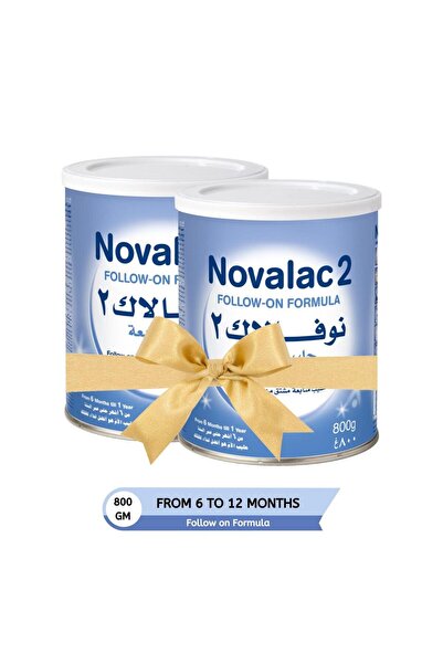 NOVAFACE نوفالاك ٢ ٨٠٠ جرام (عرض خاص) 1+1 حليب للمتابعة مشتق من حليب البقر- م...