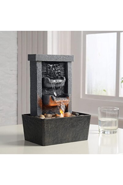 Dotail Evisso Διακοσμητικό Συντριβάνι Εσωτερικού Χώρου, Φωτισμός Περιβάλλοντο...