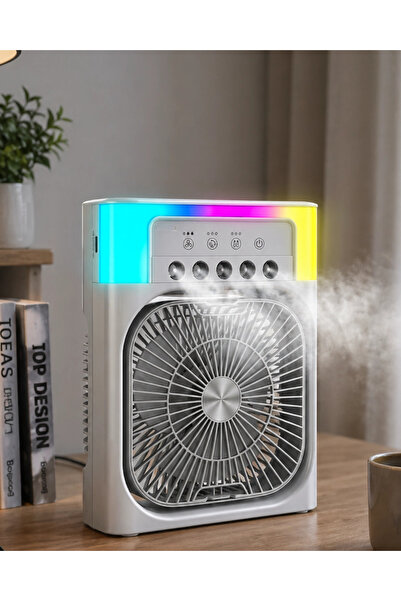 Epilons Masaüstü Klima Fan USB Girişli Su Hazneli Sessiz Soğutucu