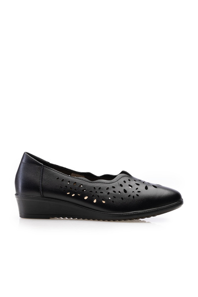 UrbanShoes Pantofi casual damă din piele naturală - 905 Negru Box