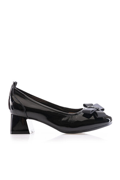 UrbanShoes Pantofi eleganți damă din piele naturală - 4416 Negru Lac