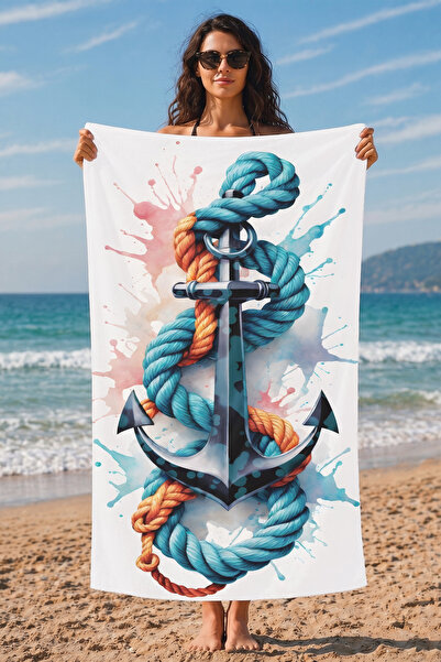 THEMODERNHANE 70x140 Πετσέτα θαλάσσης που στεγνώνει γρήγορα, με απαλή υφή, απ...
