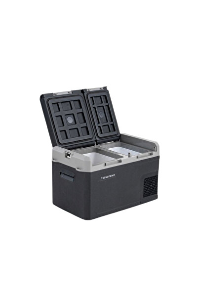 BKM Çift Kapaklı 50 Litre Araç Buzdolabı 12-24V