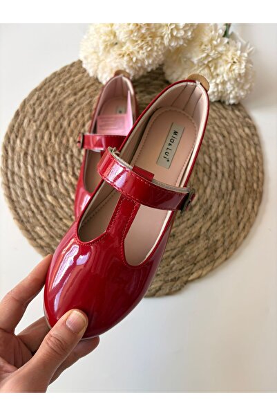 bebeğim butik Red Children's Ballet Shoes