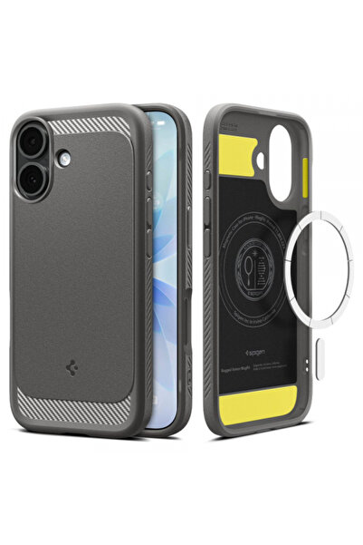 Stef's Cat Husă MagSafe pentru Apple iPhone 17, Stef's Cat, Rugged Armor, Gri