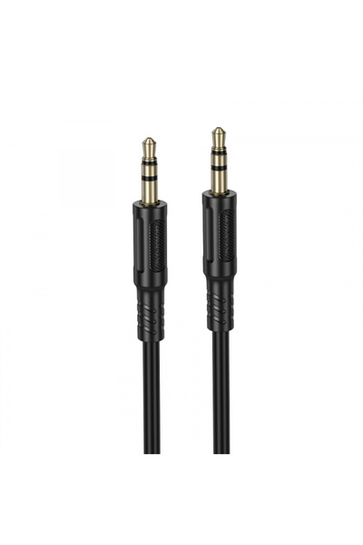 Borofone Cablu Audio 3.5mm - 3.5mm BL25 Nice, 1m, Negru