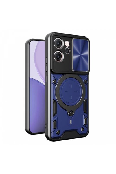 Techsuit Case for Oppo Reno14 FS 5G/ Reno14 F, Techsuit, CamGuard Pro, Blue
