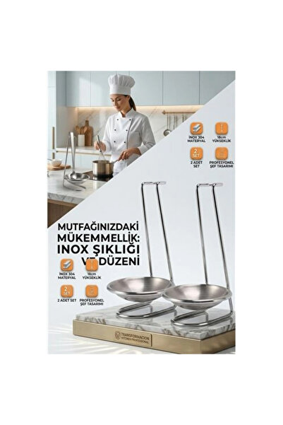 İsmiyle Al شركة زن في للواردات ®   حامل ملعقة إينوكس - حامل ملعقة مكون من قطع...