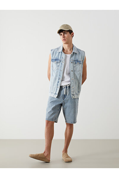 LC Waikiki Standard Fit Men's Denim Shorts