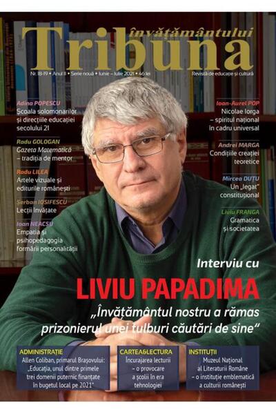Editura Art Tribuna Învățământului. Revista de educație și cultură Nr. 18-19/...