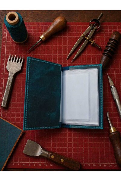 Vintage Leather Hakiki Deri Araç Ruhsat Kabı