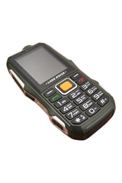 E-ANAMAG Στρατιωτικό τηλέφωνο Land Rover L9, 5800 mAh, ραδιόφωνο FM, Πράσινο