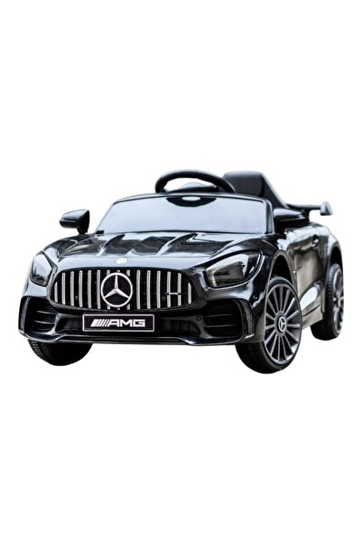 E-ANAMAG Masinuta electrica pentru copii, Mercedes Benz-AMG-GT-R , NEGRU