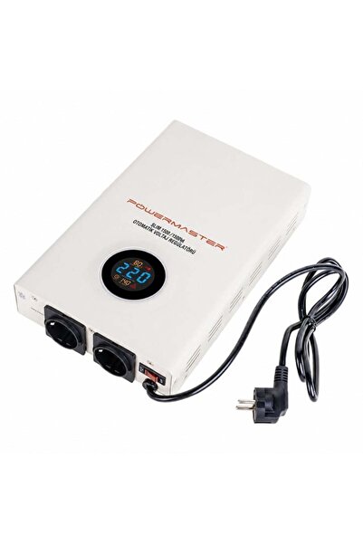 Powermaster SLIM-1500 Otomatik 1500 Watt Voltaj Kombi Regülatörü