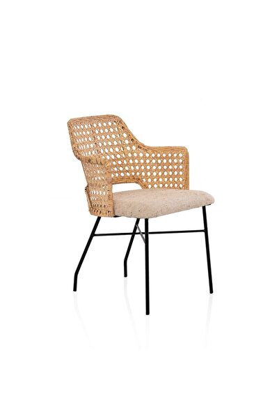 Midas Furniture METAL DINING CHAIR BROWN