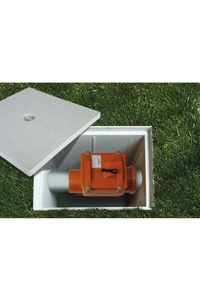 Pimtaş PVC Pissu Atıksu Çekvalfi 150 mm Kilitli