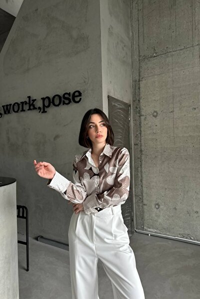 Hiccup My Fashion Geometric Pattern Buttoned Shirt