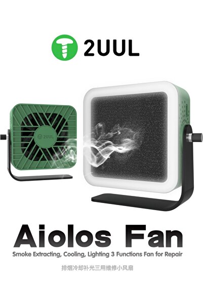 kızılelma teknik 2uul Aiolos Soğutma + Aydınlatma + Duman Tahliyesi Hepsi Bir...