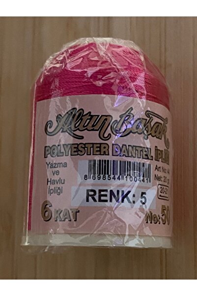 Altınbaşak Polyester Lace Thread, Embroidery Thread 20 Gr Color No;5