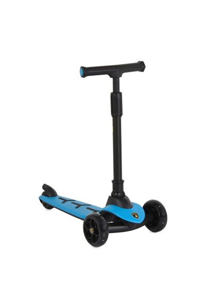 Lamborghini Trotineta Copii Pro Blue, 3 Roți, LED, Direcție Gravitație, 50 kg...