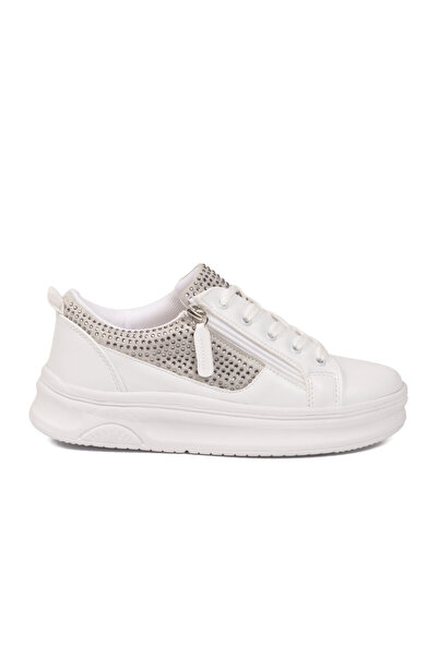 AYAKMOD Γυναικεία αθλητικά παπούτσια White Ice Lace-Up 010 G
