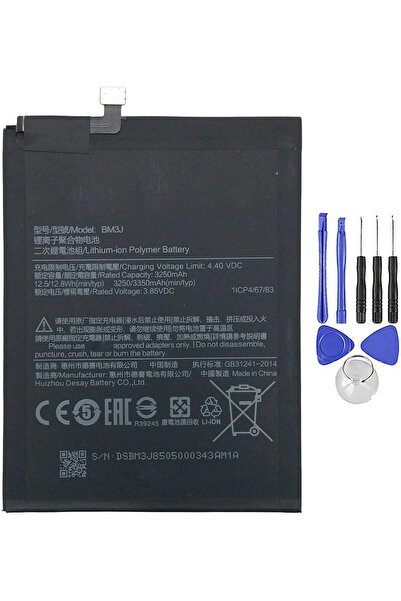 indirimplus Xiaomi Mi 8 Lite Batarya Pil+Montaj Seti-BM3J