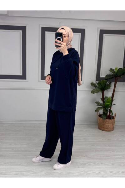 Butik Kardelen Set casual cu glugă 07