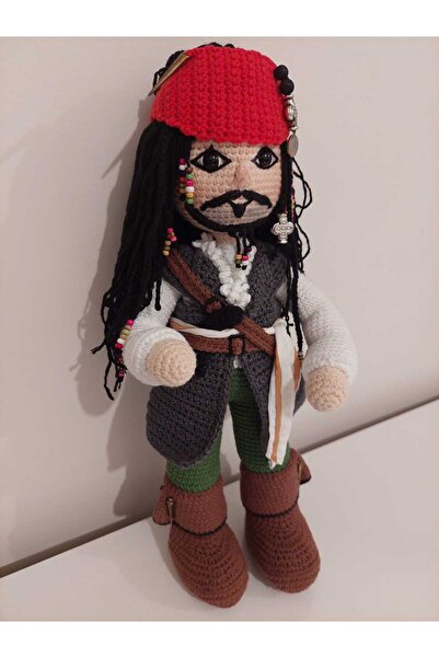 MİNOHOUSE Amigurumi Karayip Korsanı Organik Oyuncak