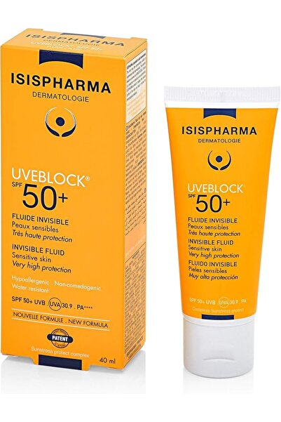 ISISPHARMA Isis Pharma Uveblock İnvisible Fluid Güneş Koruyucu SPF50+ 40ml