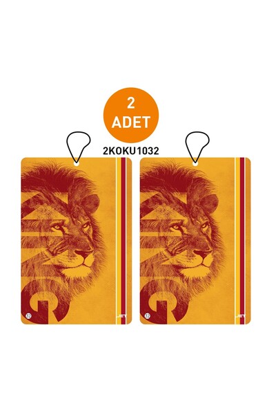 JR Jetreklam 2'li Set Aslan Temalı Özel Tasarımlı Konuşan Dekoratif Oto Kokus...