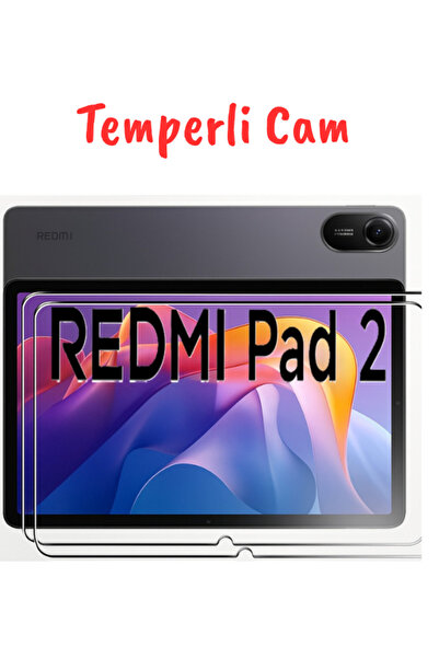 ebulduk واقي شاشة متوافق مع Redmi Pad 2 مقاس 11 بوصة، زجاج صلب غير قابل للكسر...