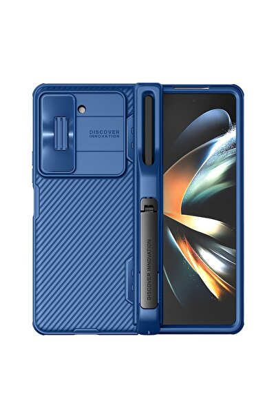 Nillkin Black Mirror Σκληρή Θήκη με Θήκη για Πενάκι Blue (Samsung Galaxy Z Fo...