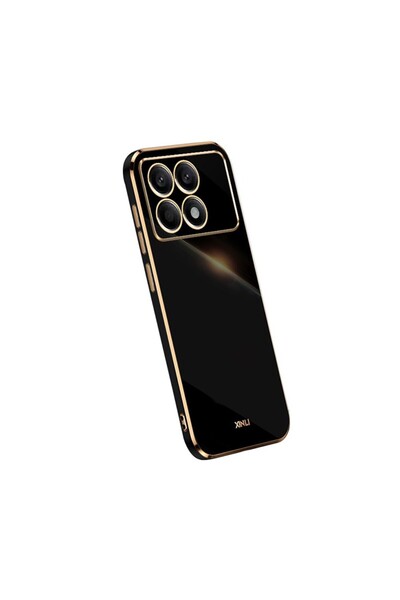 Xinli Straight Θήκη Σιλικόνης Black (Xiaomi Poco F6 Pro 5G)
